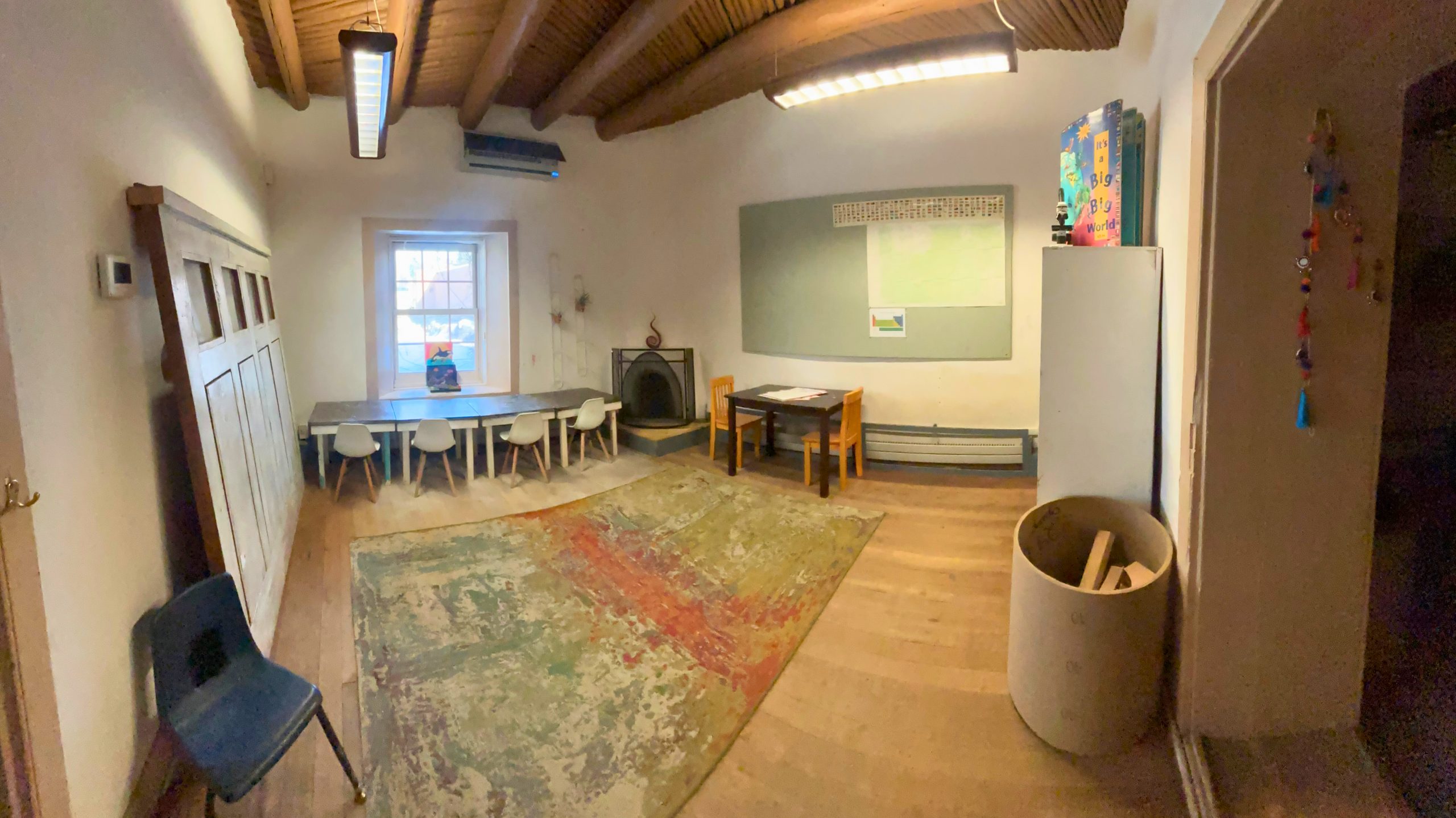 The Discover Den is for science based learning and exploration at Inspire Roots in Taos, New Mexico.