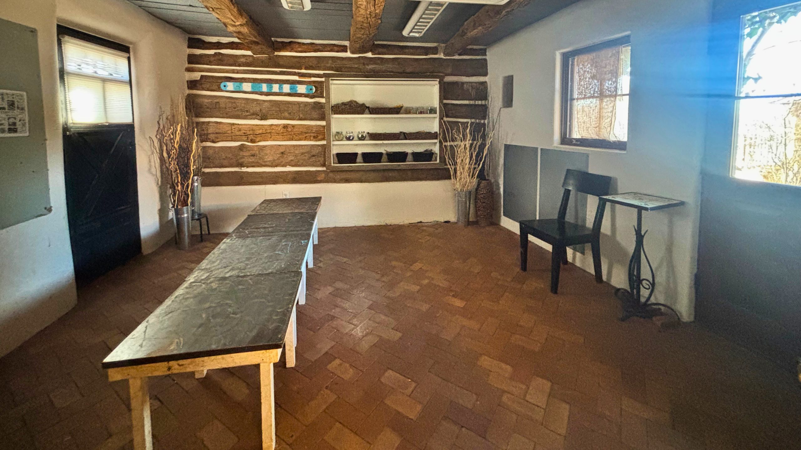 The apothecary lab at Inspire Roots in Taos, New Mexico.