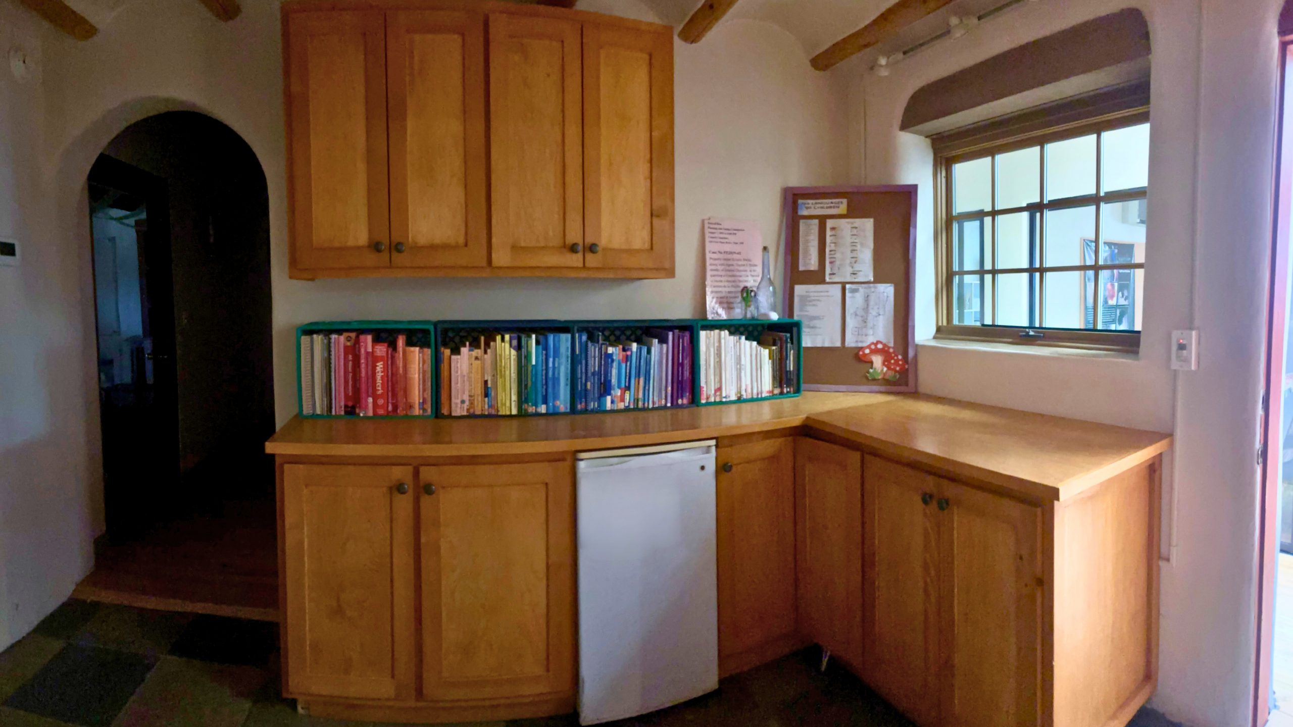 The facilitator resource center at Inspire Roots in Taos, New Mexico.