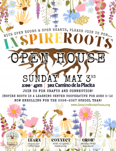 Inspire Roots Open House on May 3rd